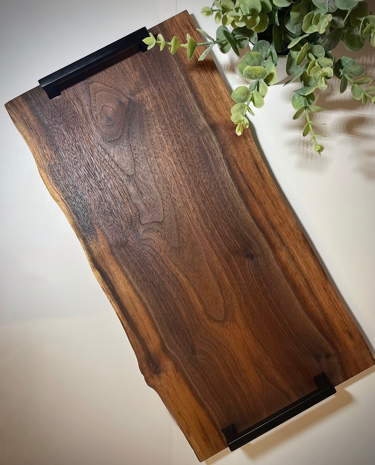 Black Walnut Serving Board, 19" x 9"